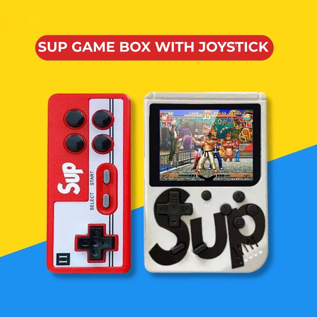 SUP 400 in 1 Games Retro Game Box with Joystick Remote Controller 🎮🍄👲🏻  – Happifye Store