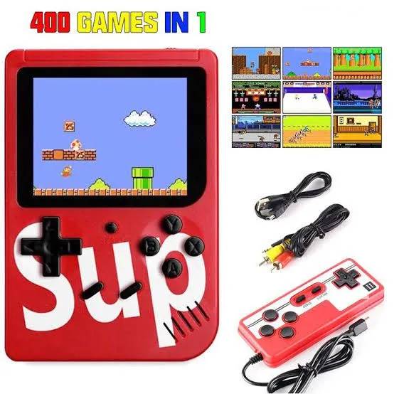 Sup 400 In 1 Games Retro Game Box WITH JOYSTICK REMOTE CONTROLLER 🎮🍄👲🏻  - Online Grub