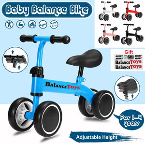 👼 Baby Walker Balance Bike - Adjustable Handle 🚲