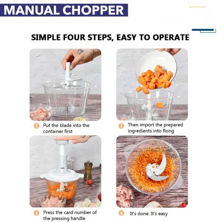 Hand Press Manual Chopper